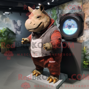 Máscara Rust Rhinoceros com...