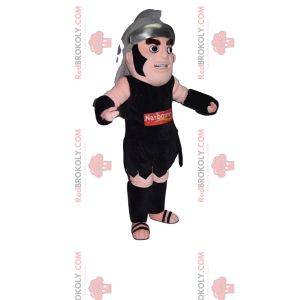 Römisches Kriegermaskottchen mit seinem Helm