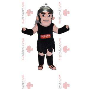 Römisches Kriegermaskottchen mit seinem Helm