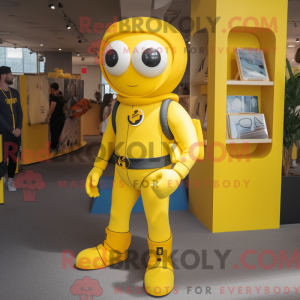 Lemon Yellow Superhero...