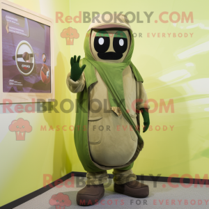 Olive Phone mascottekostuum...