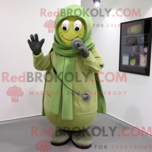 Postava maskota Olive Phone...