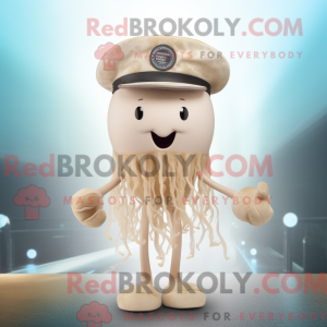Beige vandmænd maskot...