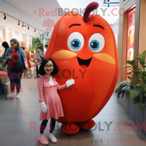 Red Apricot Maskottchen...