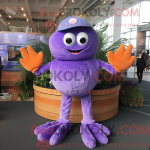 Lavender Crab Cakes mascot...
