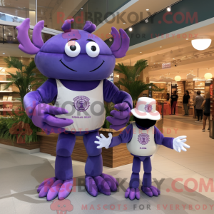 Lavender Crab Cakes mascot...
