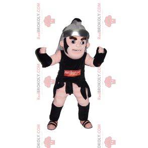 Römisches Kriegermaskottchen mit seinem Helm