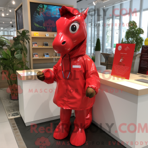Postava maskota Red Mare...