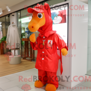 Red Mare maskotdraktfigur...