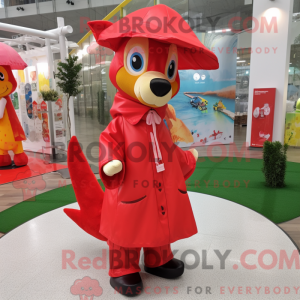 Red Mare maskot kostume...