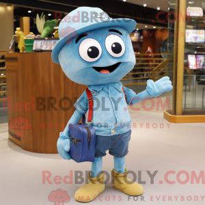 Disfraz de mascota Cyan...