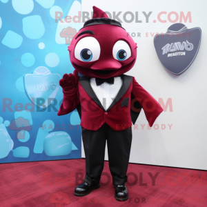 Maroon Tuna-mascottekostuum...