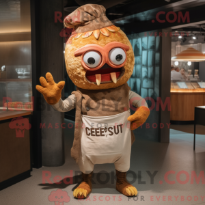 Rust Ceviche maskot kostume...