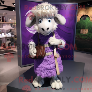 Lilla Merino Sau maskot...