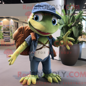 Costume de mascotte d Olive...