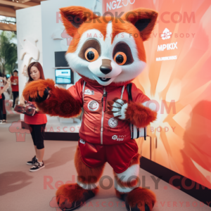 Figura de máscara de panda...