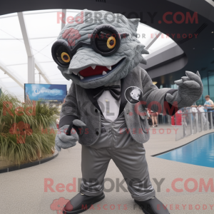 Costume mascotte de Piranha...
