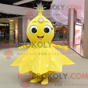 Lemon Yellow Ray maskot...