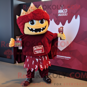 Maroon Nachos maskot...