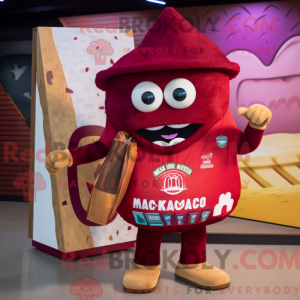 Maroon Nachos mascot...