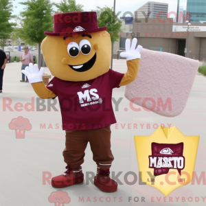 Maroon Nachos maskot...