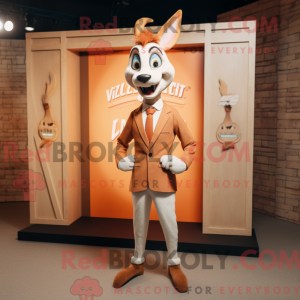 Peach Gazelle maskot...