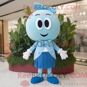 Postava maskota Sky Blue...