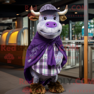 Disfraz de mascota Purple...