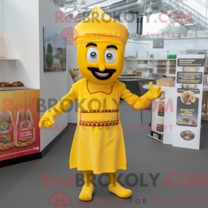 Costume mascotte de Tikka...