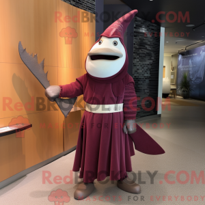 Maroon...