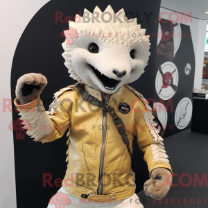 Disfraz de mascota pangolín...