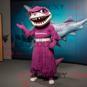 Magenta Megalodon máscara...