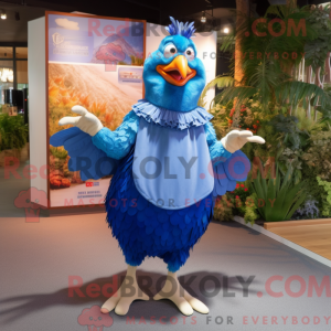 Maskotdraktfigura Blue...