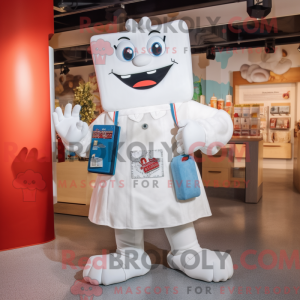 White Lasagna mascot...