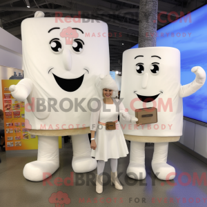 White Lasagna mascot...