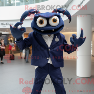 Navy Crab-maskotdraktfigur...