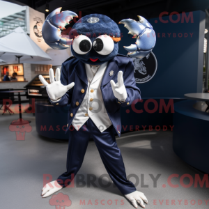 Navy Crab-maskotdraktfigur...