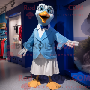Costume mascotte de Mouette...