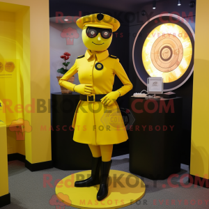 Yellow Commando mascot...