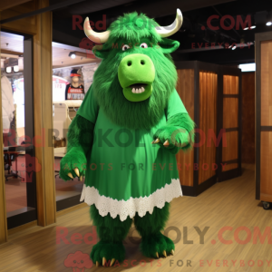 Figura de máscara de búfalo...
