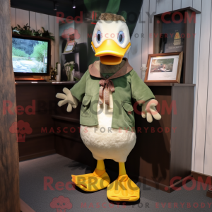 Costume mascotte de canard...