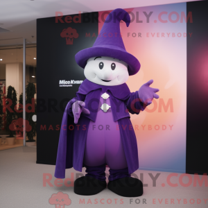 Purple Magician mascot...