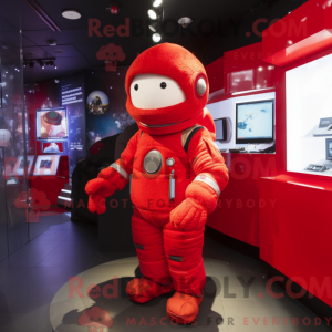 Máscara de astronauta...
