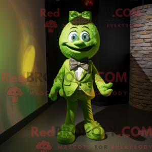 Lime Green Goulash mascot...