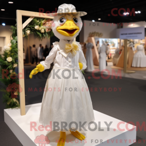 Costume mascotte de canari...