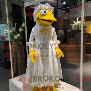 Kanarie-mascottekostuum...
