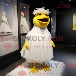 Costume mascotte de canari...