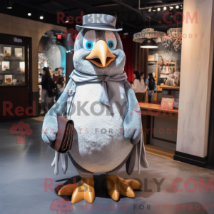 Zilveren pinguïn...