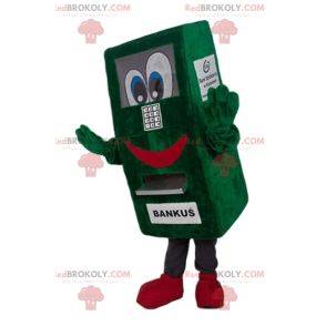 Mascotte van de bankbediende