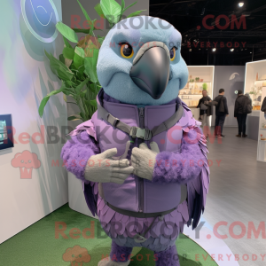 Lavender Parrot mascot...